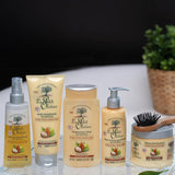 - Redskapande spray, vård, ingen sköljning och silikon, oliv-, shea- och arganoljor, reds ut, reparerar och ger näring - torrt och skadat hår - 150 ml hårborttagningsprodukter Naty Shop