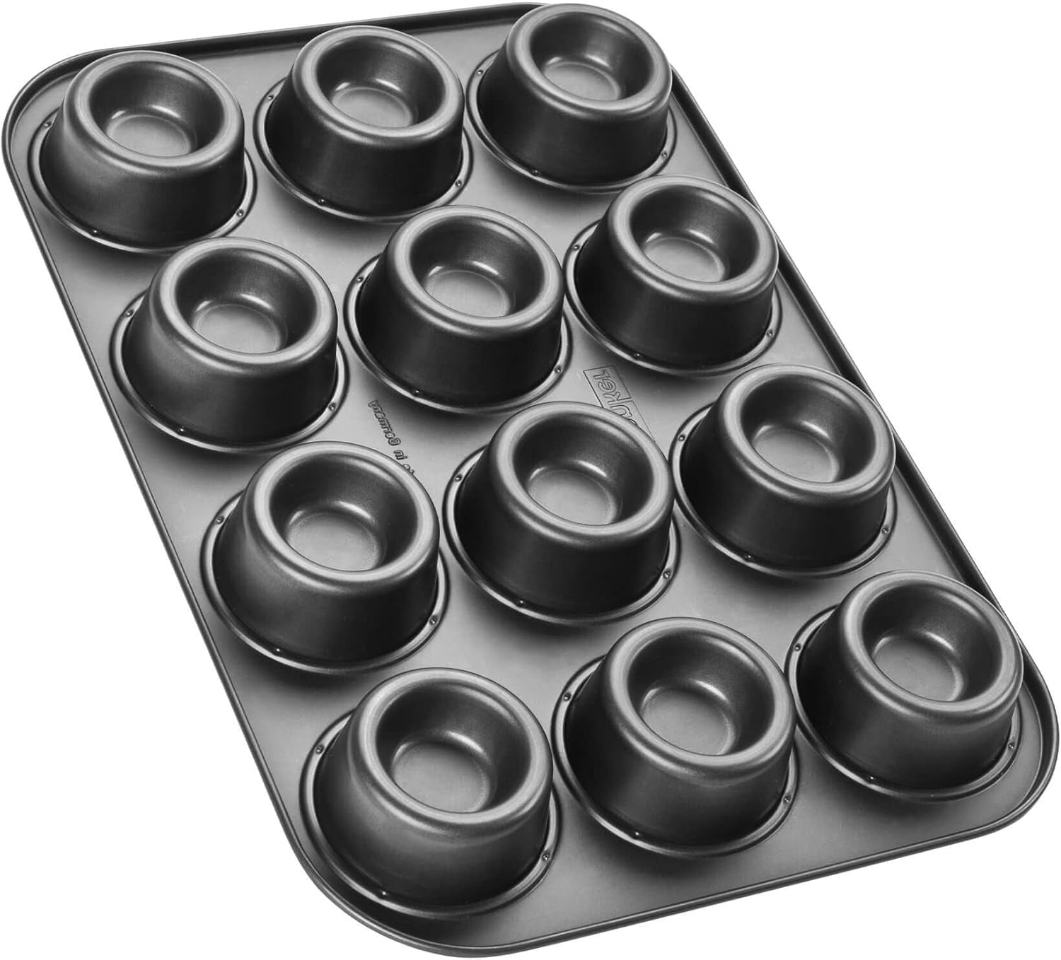 Zenker Cup-Cake-Backblech 12Er Set – Premium Antihaftbeschichtung, Für Perfekte Cupcakes, 385X265X30Mm, Hitzebeständig Bis 230°C Formar och plåtar för bakning Naty Shop