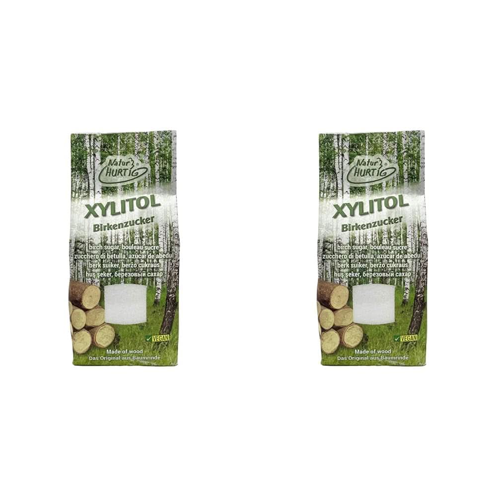 Björksocker, 425 gram Naty Shop Sötningsmedel 2 x 425 gram
