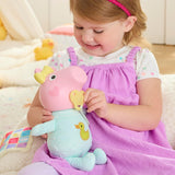 Peppa Pig 28 cm Evie Interactive Doll med 20 ljud och många funktioner, leksaksset för barn 3 år och uppåt