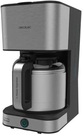 Cecotec Coffee 66 Drop & Thermo dropp kaffebryggare, 950 W, 1,2 L, 10 koppar, ExtremeAroma-teknik, anti-droppfunktion, vattennivåindikator, återanvändbart huvudfilter, överhettningsskydd