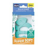 Chicco Soft&Clean tandring ödla, blå, 2M+
