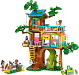 LEGO Friends Tree House Bygg och lek Rollspelsset Leksakshus för flickor 8 år Set med 4 karaktärsminifigurer och 2 djurfigurer Presentidé för barn 42652 Byggset Besuche den LEGO-Store