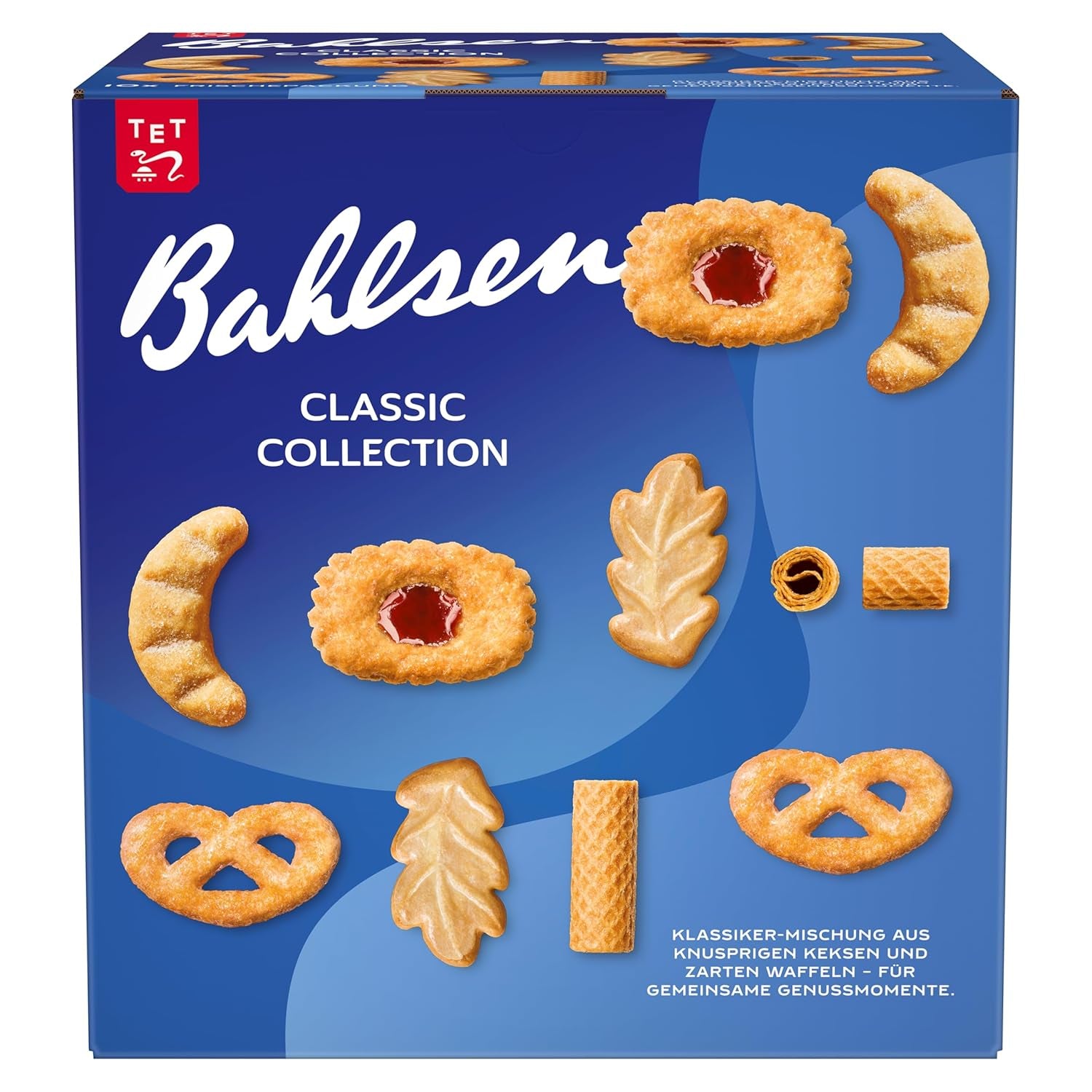 Bahlsen Caroline Collection - 1 förpackning - Kex- och rånblandning (10 x 161g/ 1610g)
