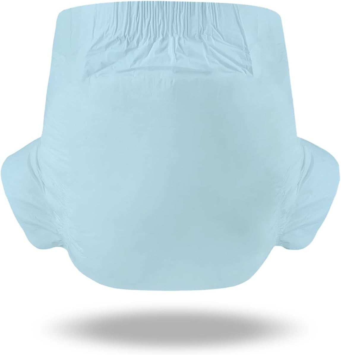 CutiePlusU vuxenblöjor, torr yta, maximal absorptionsförmåga över natten, inkontinensblöja för engångsbruk - blå, 2-pack (medium 71-96 cm)