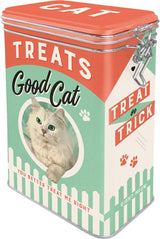 Nostalgic-Art Retro smaklåda 1,3L Goda kattgodis - presentidé till kattägare i vintagedesign Matförvaringslådor Naty Shop Standardtitel