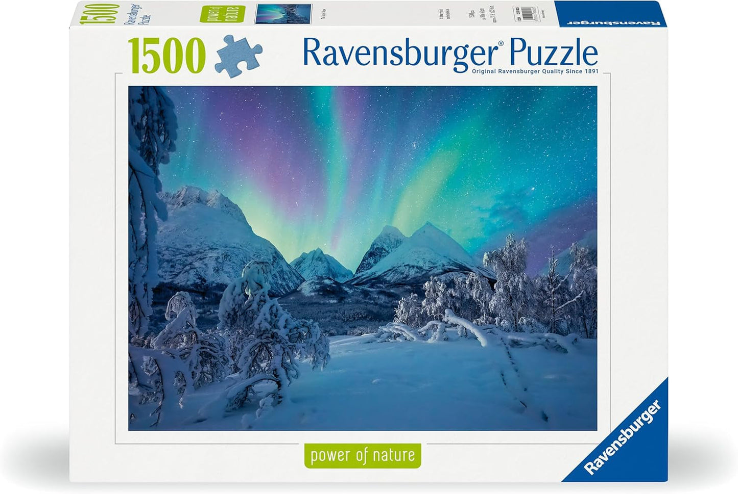 Ravensburger Puzzle 12000802 - Wenn Die Nordlichter Tanzen - 1500 bitars pussel för vuxna över 14 år Puzzle Naty Shop