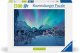 Ravensburger Puzzle 12000802 - Wenn Die Nordlichter Tanzen - 1500 bitars pussel för vuxna över 14 år Puzzle Naty Shop