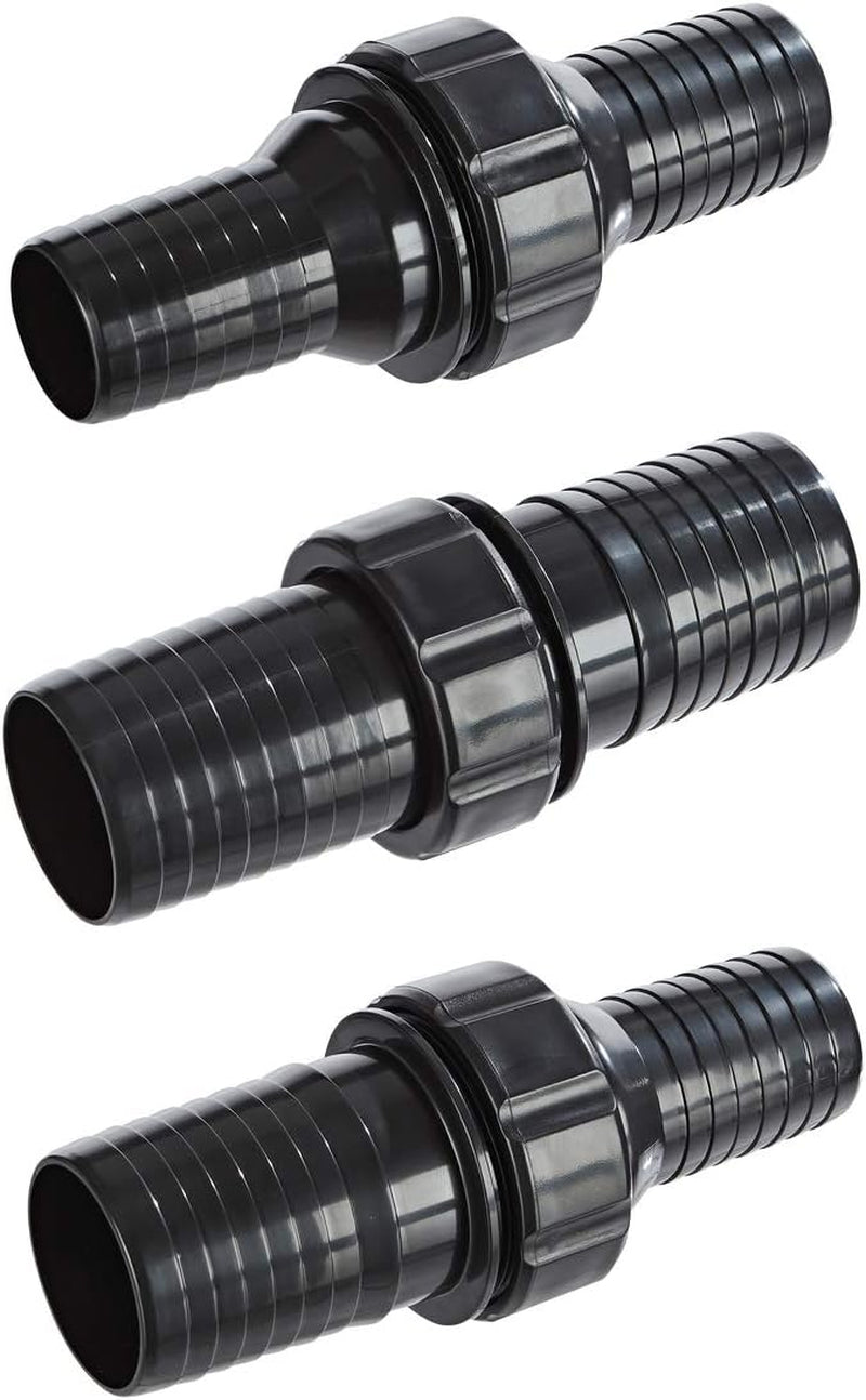 Slangkoppling Oase 2", svart - tillverkad av PVC-material, för anslutning av slangar på 2", diameter 50 cm