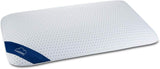 Genius Eazzzy Foam Kudde 40X80 Cm Höjd 10Cm - 2 Hårdhet Nackstödskudde + Cooling Gel Foam - Sovkudde för sido-, rygg- och magsliprar mot nacksmärta Polyester Naty Shop Standardkuddar Standardtitel
