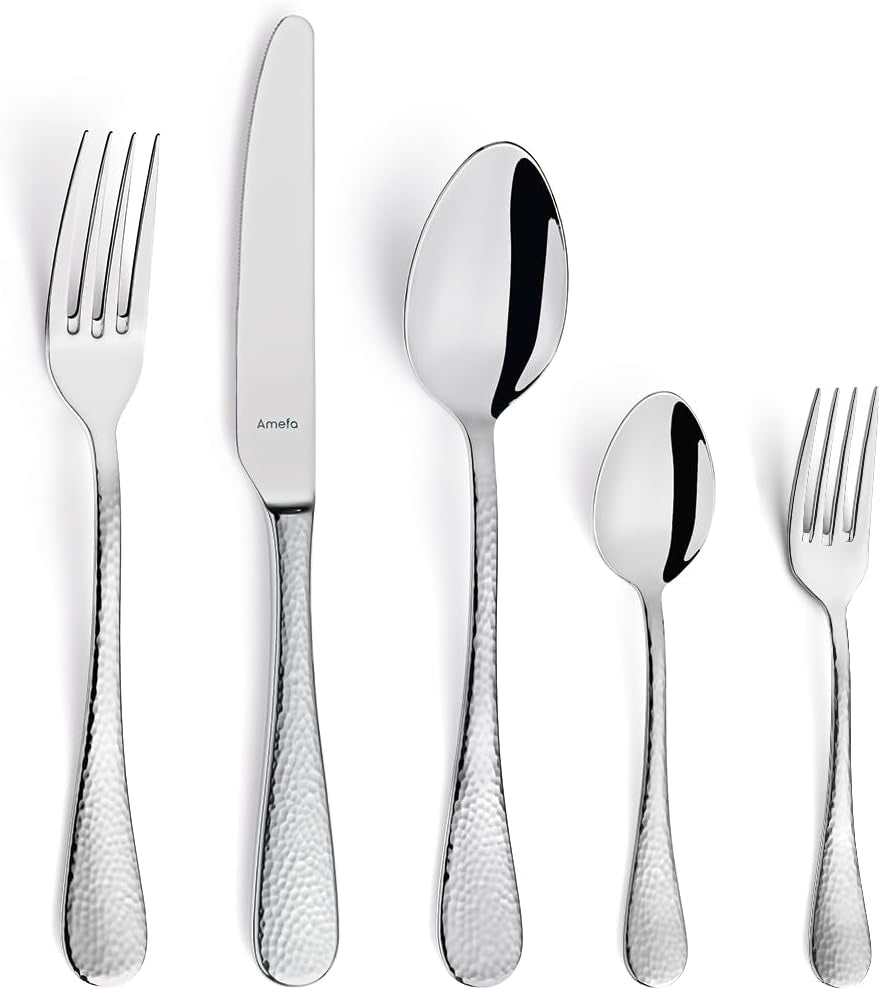 Amefa Sierra bestickset 6 personer | 24-delat rostfritt stål 18/10 Kök Naty Shop 30-Teilig / 6 Personen