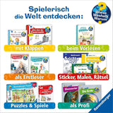 Ravensburger barnpussel 13411 - Havsdjur på korallrevet - Varför? Varför? Varför? Pussel 150 bitar XXL + kunskapsaffisch, för barn från 7 år Puzzle Naty Shop