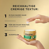 Pantene Pro-V Smooth & Silky Keratin Protect Hair Mask 500ml för lockigt och torrt hår, Upp till 72 timmars slätt och glänsande hår i en enda applicering, Med Pro-V formula och Active Nutri-Plex Hair mask Naty Shop