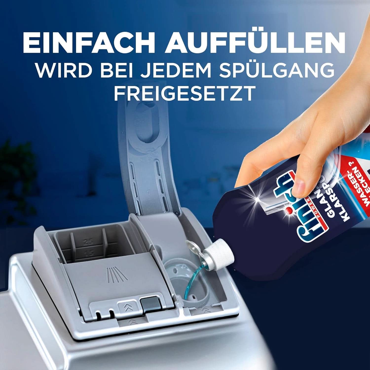 Finish Shine & Rinse Aid - För glänsande och torr disk utan vattenfläckar - Megapack 800 ml (3-pack) Naty Shop