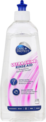 CARE + PROTECT- Extra Shine Universal spolglans för diskmaskiner / För alla diskmaskiner / Snabbtorkande / 500 ml Köksdiskmedel Naty Shop Universal spolglans