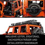 LEGO Technic Mercedes-Benz G 500 Professional Line, G-Klass byggsats för bilmodeller, vuxenpresent, Lyx terrängfordonsset, Mercedes samlarobjekt, Leksaksbil 42177 Byggset Besuche den LEGO-Store