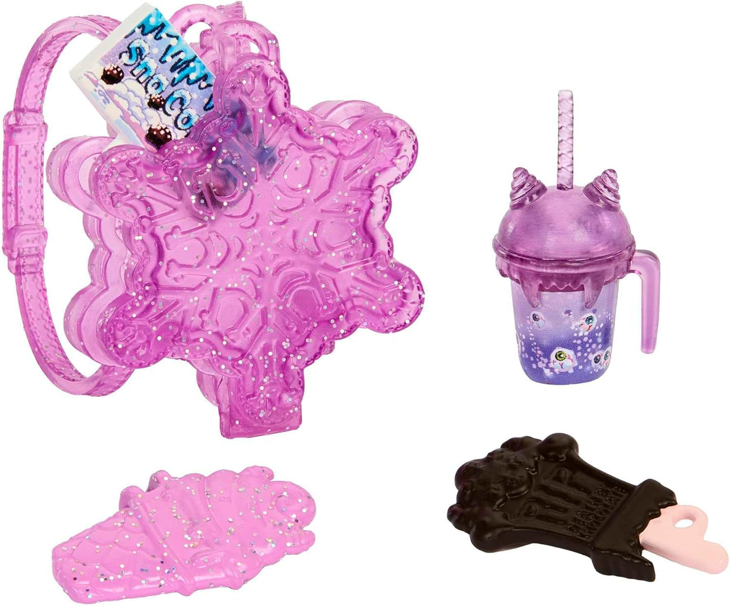 Monster High Abbey Bominable Yeti med Mammoth Pet och tillbehör - Spökliknande Snowflake Look för barn 4+, HNF64 Naty Shop Dolls