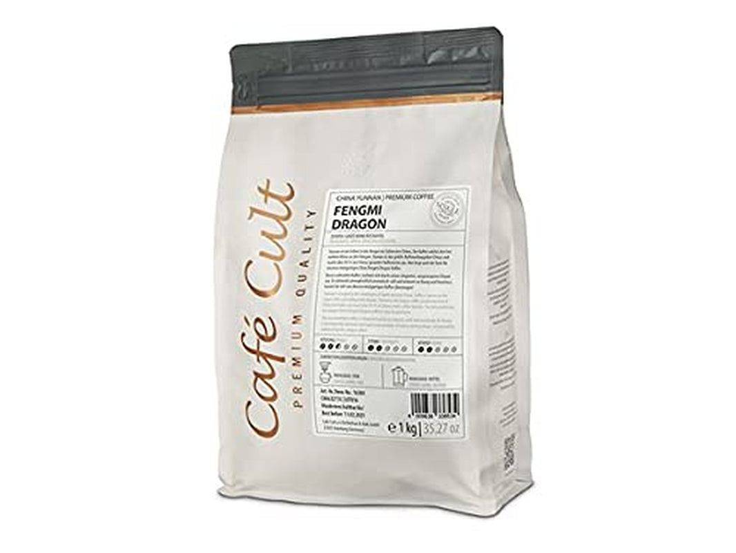 NYTT Kina "Yunnan Fengmi Dragon" kaffe i 1 kg påse, hela bönor