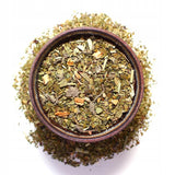Original brasiliansk cannabis 50 g ● Yerba Mate te med hampamjöl och salvia ● Mate te från Mate blad ● Citronskal och citrongräs ● Yerba Mate lösbladste 50 g