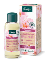 Kneipp, badolja, med 94% ren mandelolja, för torr och känslig hud - 100 ml dusch och bad Naty Shop