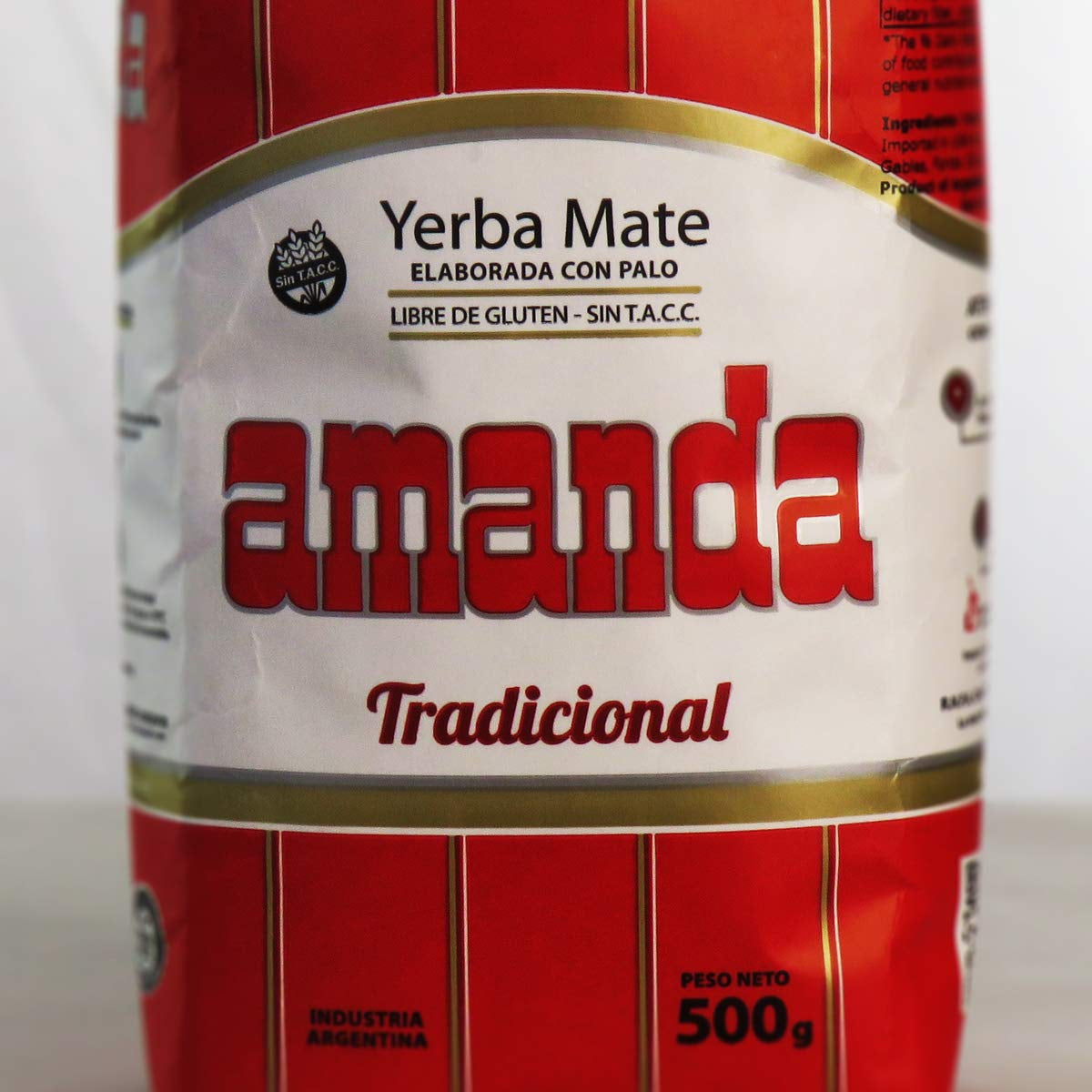 Ceai Yerba Mate Elaborada 500G | Traditionellt Mate Tea | Yerba Mate Tea Elaborada Con Palo Lösa blad 0,5 Kg