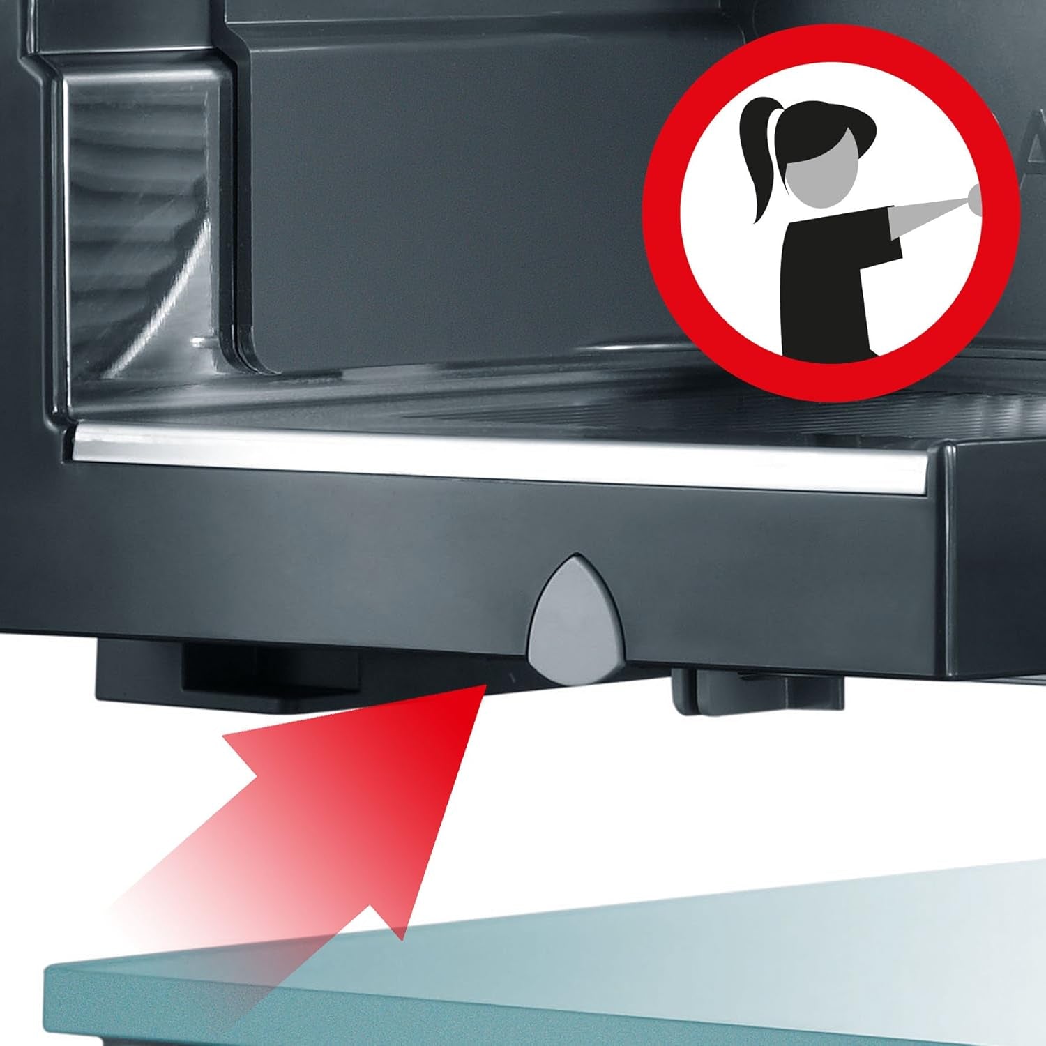 GRAEF Vivo 20 multifunktionell skärmaskin, silver Rasnite och Naty Shop Slicers