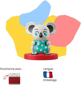 FFF30005 Figur med ljud, Les Câlins Avant de schlafen, M Jucarii Bebe Naty Shop