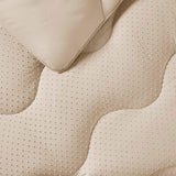 Night Lark Täcken utan överdrag, 4,5 Tog, King Size, Tufted Dot Collection, Lyxiga sängkläder, Allergivänligt, Maskintvättbar, varma sandtäcken & täcken Naty Shop