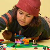 LEGO 11023 Grön klassisk byggplatta, fyrkantig bottenplatta med 32X32 urtag som bas för byggnad och andra LEGO-set Byggset Besuche den LEGO-Store