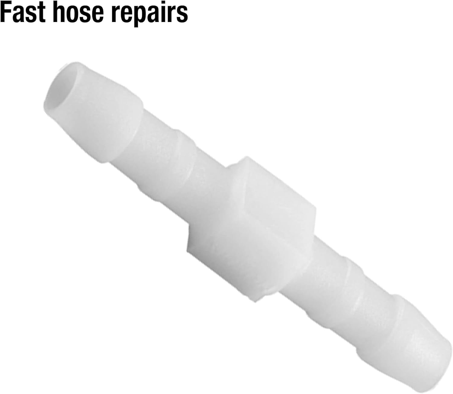 Gardena slangkoppling: plasttillbehör för reparation av slangar/förlängning av 10 mm slangar (7293-20)