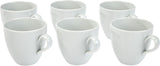 Alessi SG53/87 'Mami' Kaffee-Obertasse 6 Stück aus vit Porzellan 8,0 cm Durchmesser
