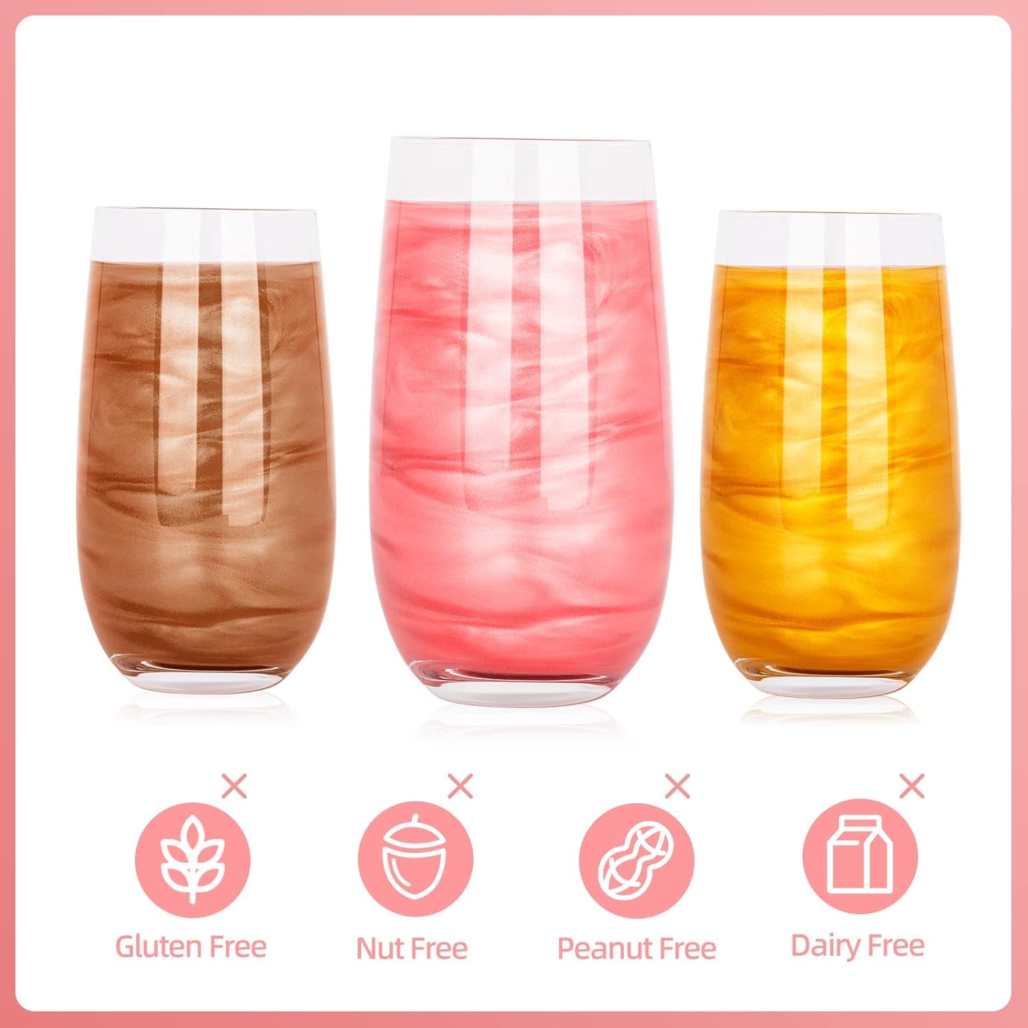 DecoRom, ätbart glitter, puder, 10 gram Glitter Naty Shop