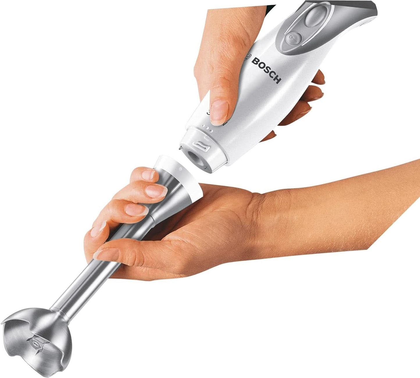 Haushaltsgeräte MSM6B500 Stativblandare, 350 W, Silber/Weiß Kitchen Naty Shop