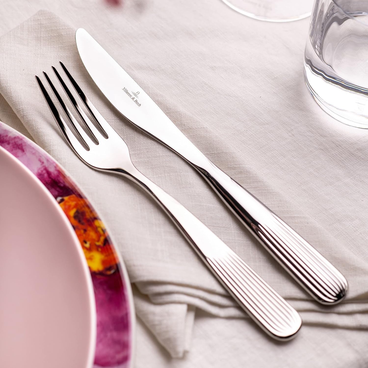 Villeroy & Boch - Rose Garden bestickset 24 delar, rostfritt stål Kitchen Naty Shop