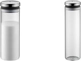 WMF Depå Glas Förvaringsburk 1,5L Höjd 28,5cm Förvaringsburk Med Lock & Depå Glas Förvaringsburk 2L Höjd 36cm Förvaringsburk Med Lock Mat Förvaringsboxar Naty Shop 2L Glasburk Pack