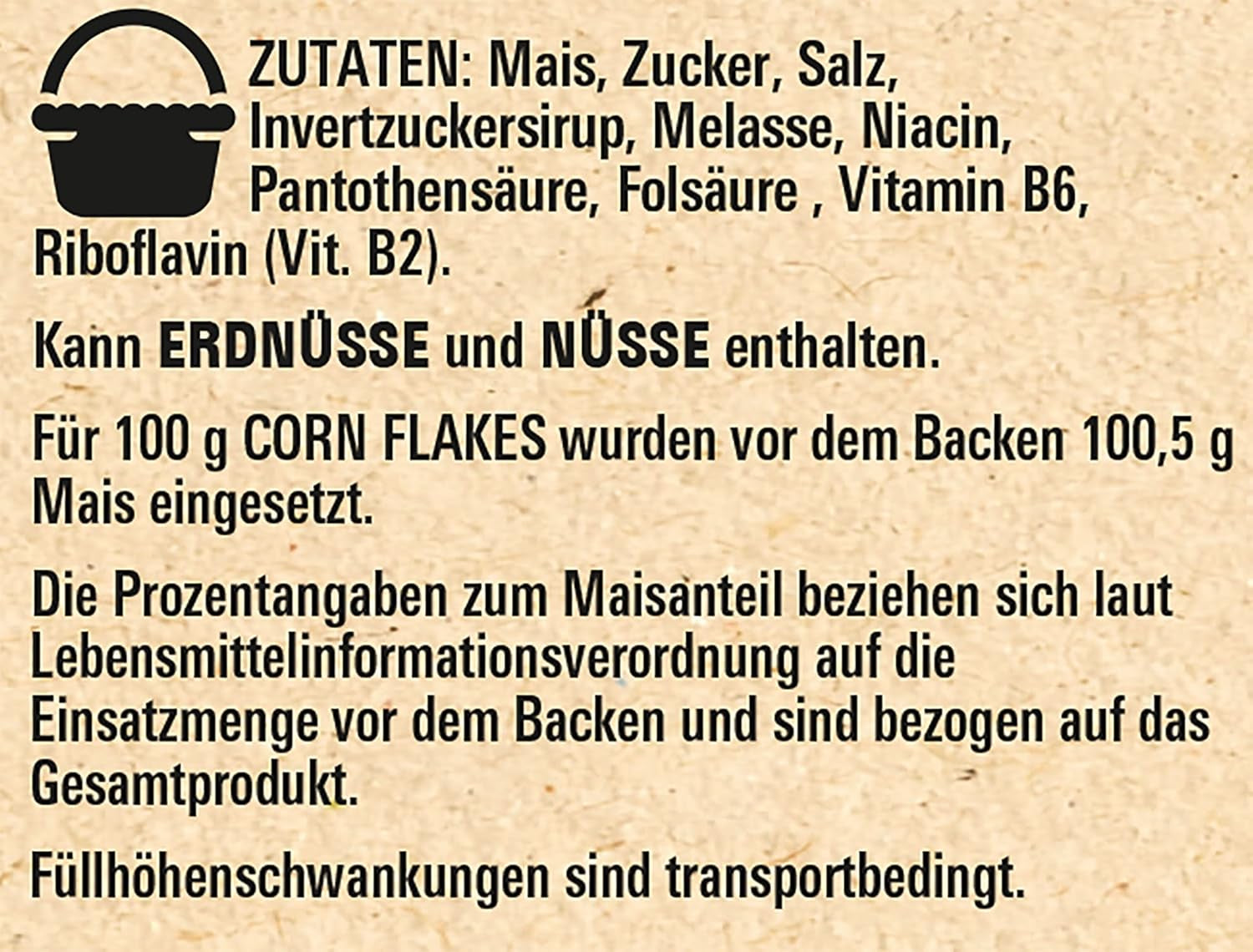 Nestlé spannmål majsflingor, klassiska majsflingor, glutenfria, förpackning om 1 (1 x 375 g)