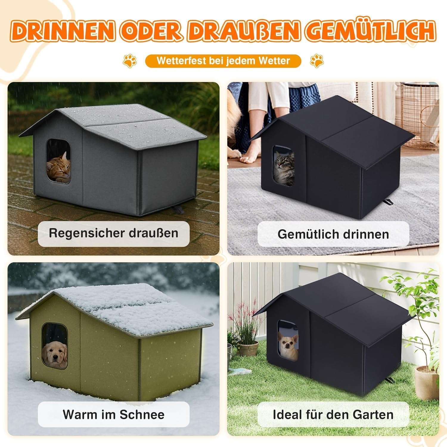Filtar och möbler, husdjur, grottor och hus, katter, sängar för katter, katter - sängar, madrasser
