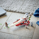 LEGO Star Wars Jedi Starfighter Obi-Wan Kenobi, byggbar leksak med Taun We, Droidfigur och ljussabel, Attack of the Clones Set 75333 Byggset Besuche den LEGO-Store