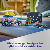 LEGO Friends Stargazer campingfordonsset med terrängfordon och leksaksteleskop, present till flickor och pojkar från 7 år, innehåller lekfigurer Nova, Aliya och en hund 42603 Byggset Besuche den LEGO-Store
