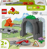LEGO DUPLO Town Railway Tunnel och spår - Expansionsset, present till småbarn, uppmuntrar fingerfärdighet, lekset för 2 år gamla fordonsfans, kreativ lärandeleksak 10425 Byggset Besuche den LEGO-Store