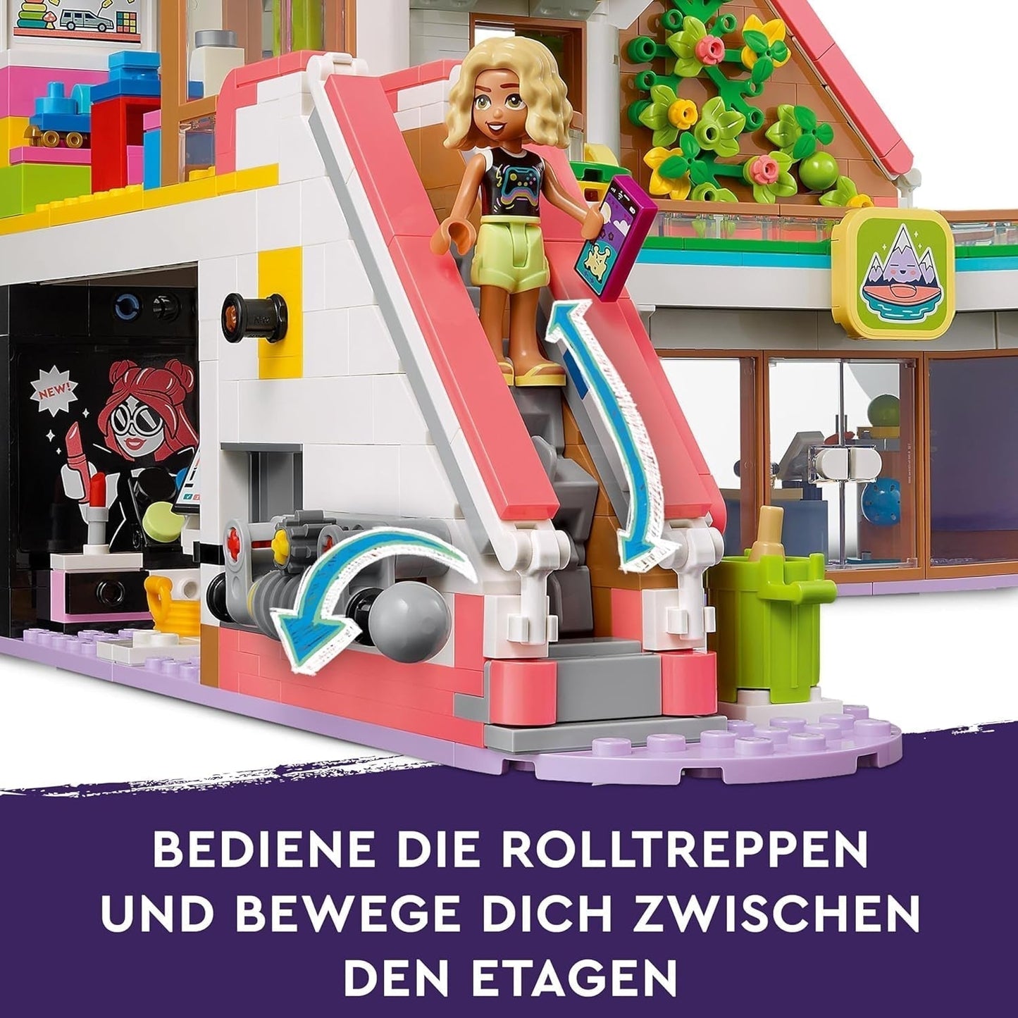 LEGO Store Friends Heartlake City Dockhusleksak för flickor och pojkar Figurset främjar social-emotionell utveckling Gåva för 8 år 42604 Byggset Besuche den LEGO-Store