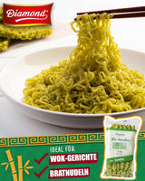 DIAMOND Mie grönsaksnudlar, vetenudlar med grönsakspulver, äggfritt, snabbt och enkelt, vegetariskt - 1 x 250 g
