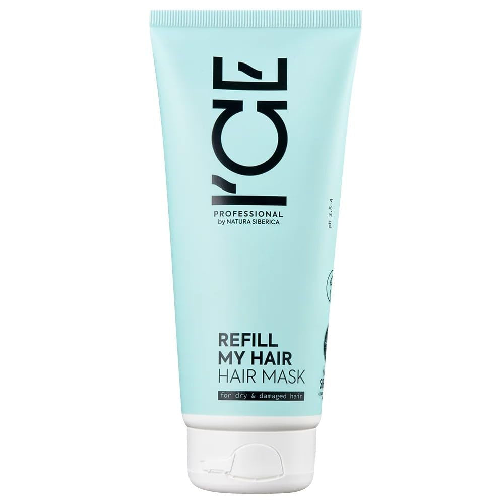 NATURA SIBERICA ICE Refill My Hair Mascarilla Caplar Cabello SECO 200 ml Hårmask Naty Shop Standardtitel