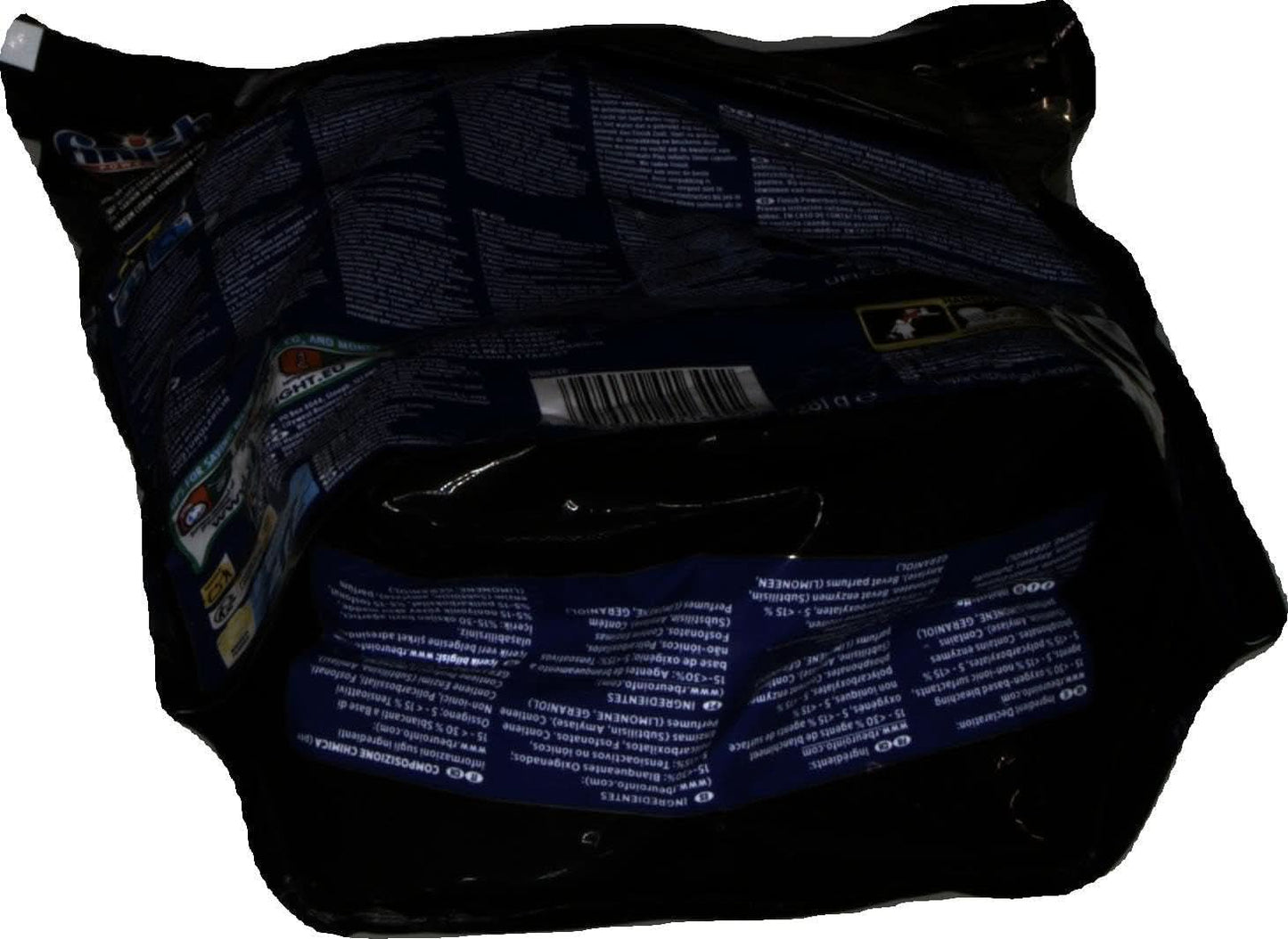 Finish Ultimate plus Infinity Shine Citrus Diskmaskin Tabs - Tabletter för diskmaskin, intensiv rengöring - 105 kapslar, citron Naty Shop