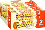 Nestlé LION Chokladkaka med kola, knaprigt mellanmål, knaprig choklad och knapriga chips, kolafyllning, en speciell matupplevelse, multipack, 28-pack (2 x 30 g vardera)