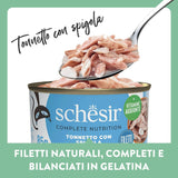 Blåfenad tonfisk i gelé, komplett våt kattmat, konserverad, med tillsatta vitaminer, 100 % naturlig, 6 x 85 g