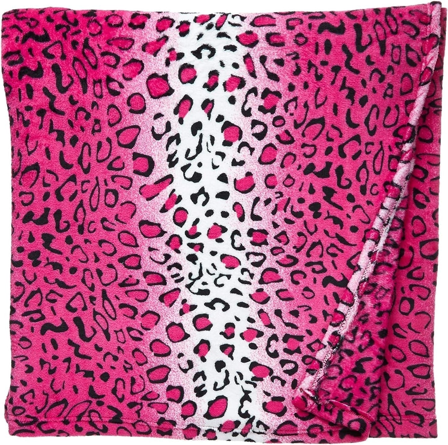 Hem Måste Drottning/Kung Zebra Giraff Safari Djurtryck Hela säsongen Super Mjuk Varm Soffa Sängfilt Säng Storlek Rosa Polyester Rosa Leopard Täcken & täcken Naty Shop
