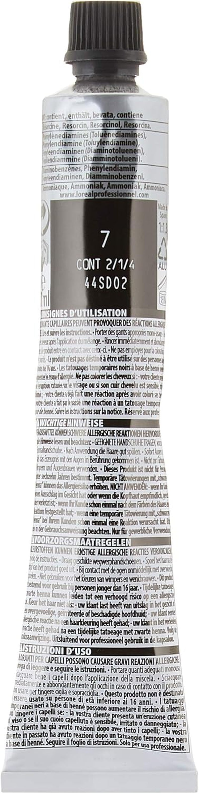 L'Oréal Professionnel Majirel 7 mellanblond, 50 ml Hårfärgning Naty Shop