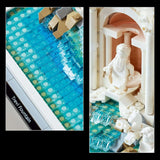 LEGO Architecture Fontana di Trevi - Modell av ett landmärke i Rom med minifigurer skulpturer - samling för kontor och vardagsrum - present till vuxna och arkitekturälskare 21062 Byggset Besuche den LEGO-Store