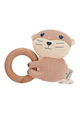 Sterntaler Baby Jungen Greifling Baby Holz Greifling Otti - Babyleksak, gripleksak, gripleksak Trägripring för barn - ekologiska babyleksaker Naty Shop Standardtitel